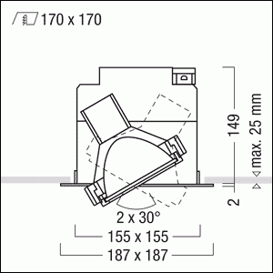 Zumtobel CARDAN 1000 E1