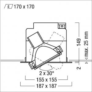 Zumtobel CARDAN 1000 E1