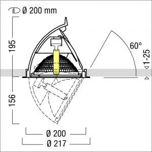 Zumtobel FD 1000 S 200